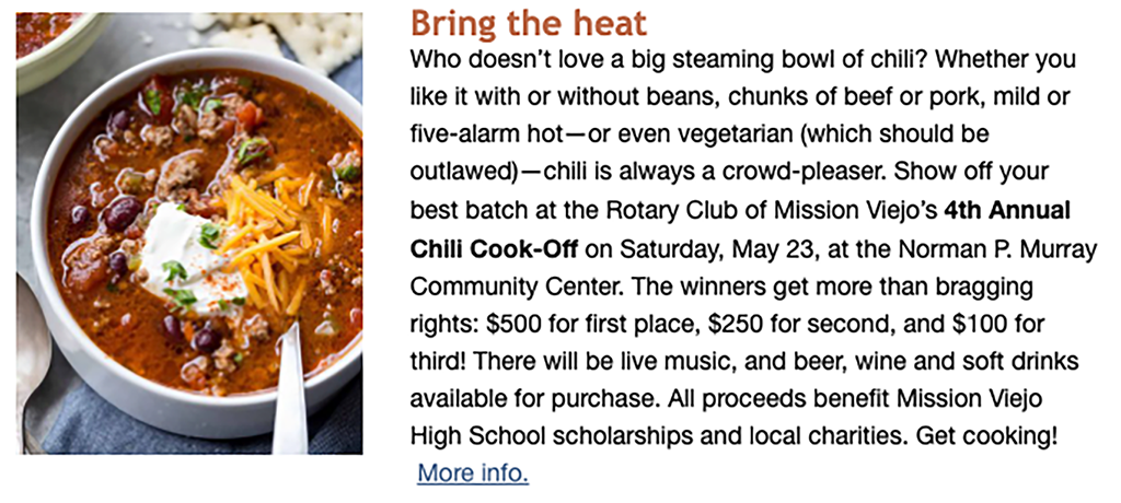 Chili Cookoff