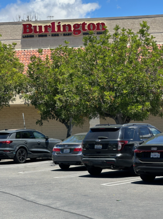 A new 413-unit apartment complex has been proposed to replace the current Burlington store on Marguerite Parkway in Mission Viejo.