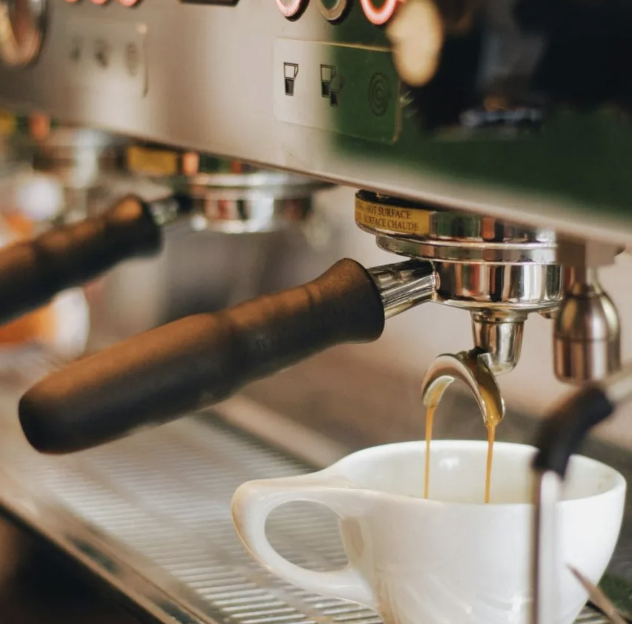 La Mazorcco espresso machine at Americano's Coffee