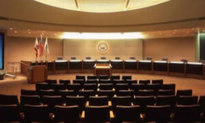 The Mission Viejo City Council Chamber