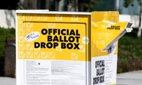 Orange County Ballot Drop Box