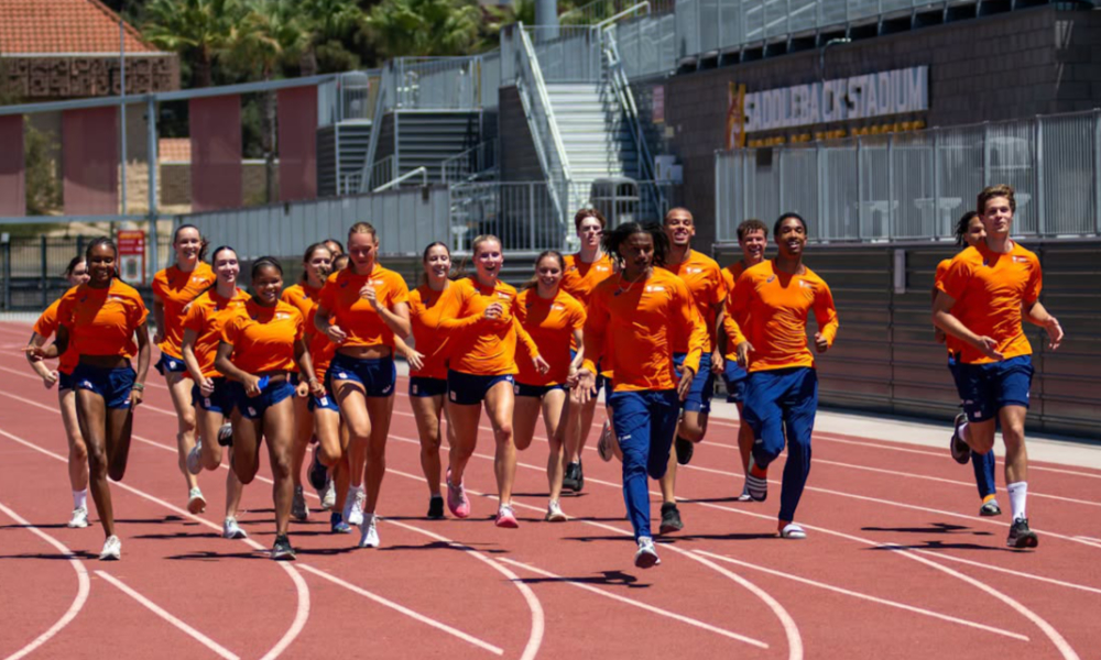 TeamNL athletes train at Saddleback College
